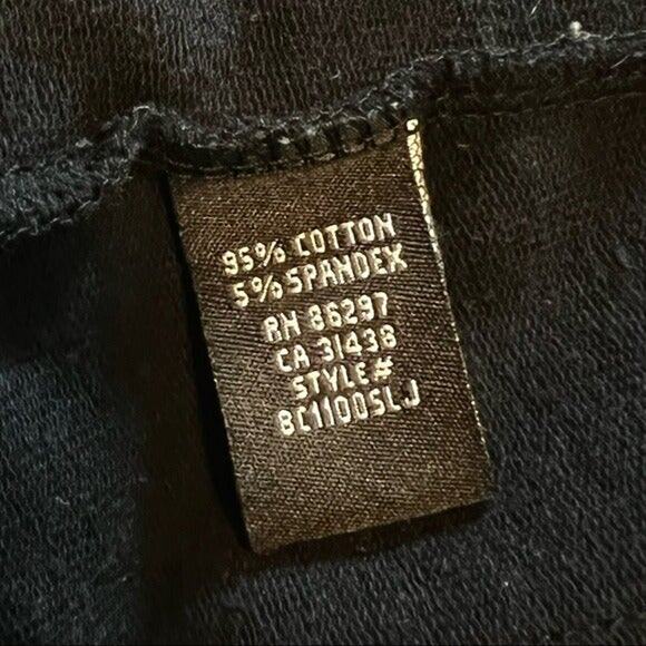 BCBG Vintage Y2K Black Track Jacket Rhinestone Crown Full Zip Women’s Small - Picture 6 of 6